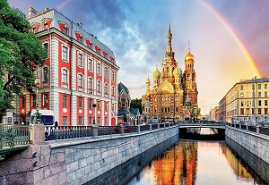 Two Capitals Classic Moscow & Saint Petersburg Package